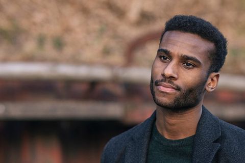 Tijan Nije spielt im "Tatort" einen Ermittler vom Kriminaldauerdienst.