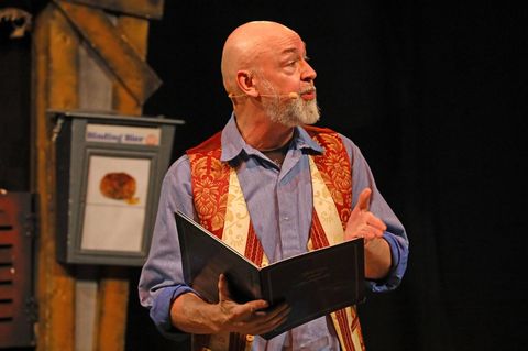 Der Badesalz-Komiker Gerd Knebel bei einem Auftritt