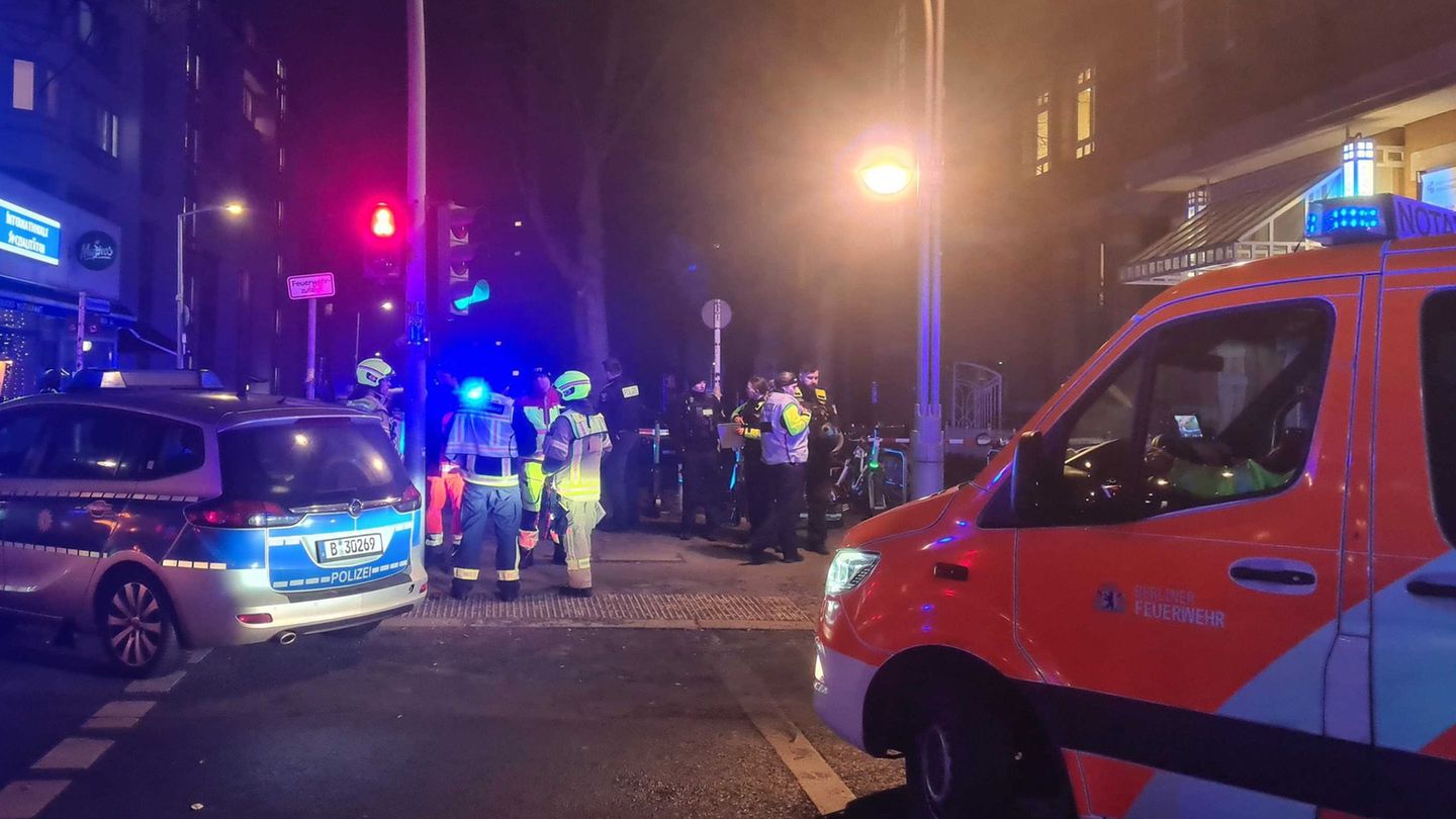 Rettungskräfte in Berlin
