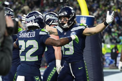 Die Seahawks stehen zum vierten Mal in ihrer Geschichte im Super Bowl Foto: Lindsey Wasson/AP/dpa