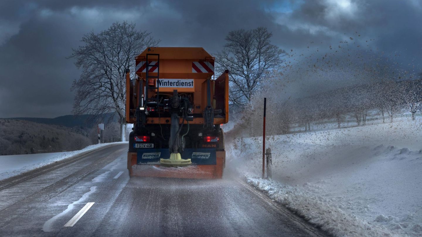 Auf deutschen Straßen herrscht wieder Glatteis