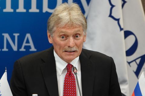 Von einer freundschaftlichen Atmosphäre zwischen Russen und Ukrainern bei Verhandlungen könne keine Rede sein, sagt Kremlspreche