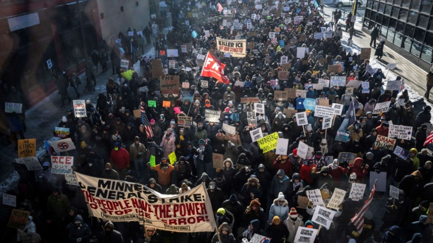 Proteste gegen Polizeigewalt in Minneapolis