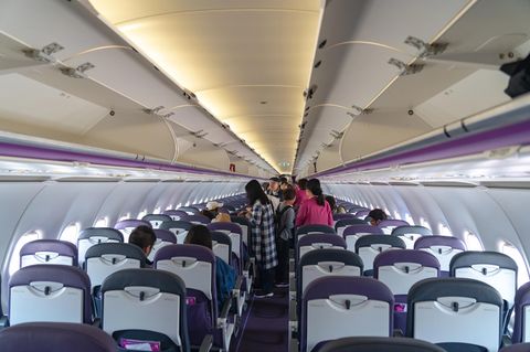 Recaro Flugzeugsitze Peach