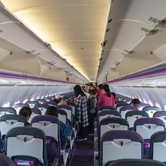 Recaro Flugzeugsitze Peach