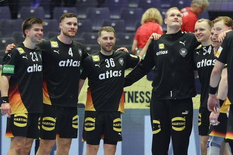 DHB-Spieler bei der Handball-EM