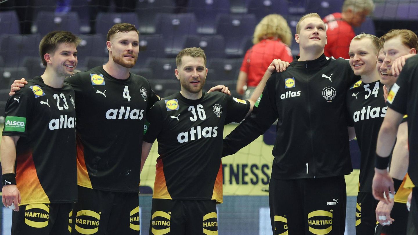 DHB-Spieler bei der Handball-EM