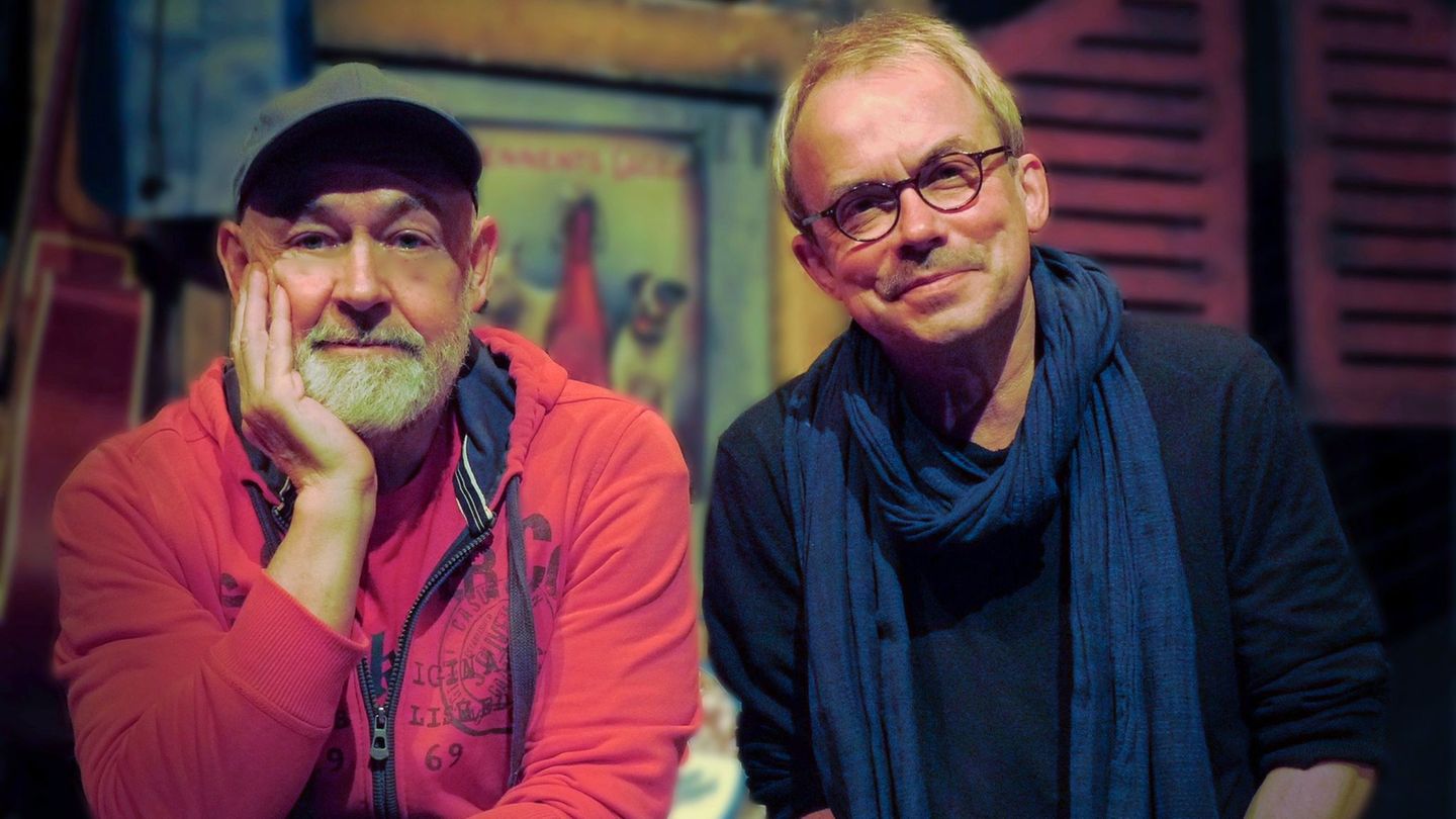 Seit Anfang der 80er-Jahre bildeten Henni Nachtsheim (rechts) und Gerd Knebel das Komiker-Duo Badesalz. (Archivbild) Foto: Gaby