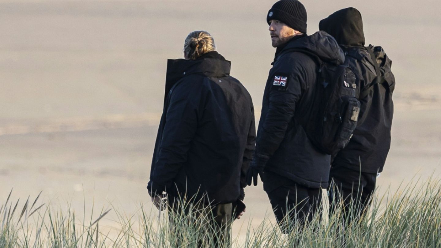 Britische Aktivisten am Ärmelkanal