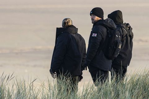 Britische Aktivisten am Ärmelkanal