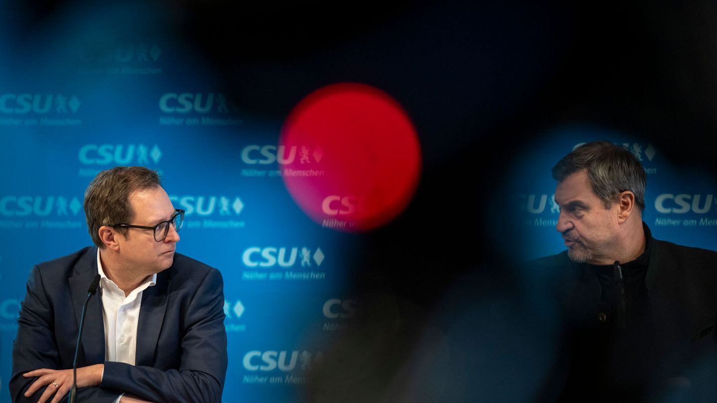 CSU-Chef Söder sieht großen Bedarf für Reformen in der EU. Eine Mitgliedschaft der Ukraine hält er für schwer umsetzbar. Foto: P