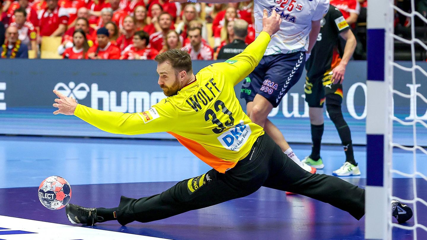 Handball-EM: Parade von Andreas Wolff