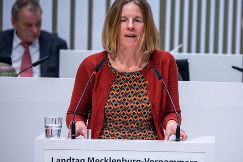 Grünen-Fraktionsvorsitzende Constanze Oehlrich will mit dem Gesetzentwurf Losverfahren für Bürgerräte "auf rechtssichere Füße st