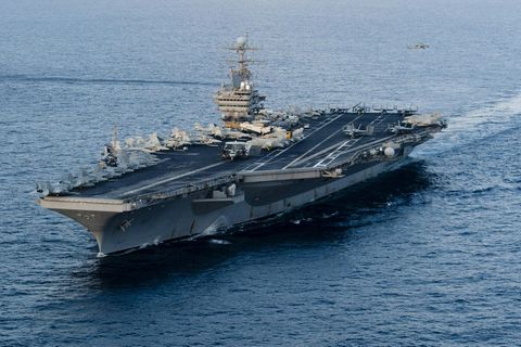 Archivfoto der "USS Abraham Lincoln"