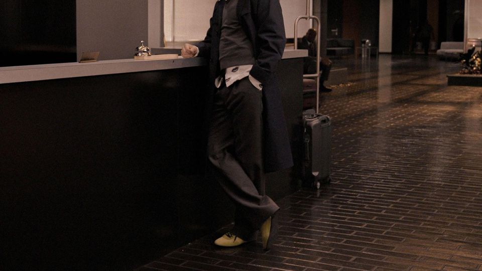 Harry Styles mit Sneaker