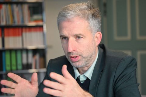 Gehört einer Umfrage zufolge zu den bekanntesten Politikern in Baden-Württemberg: Tübingens Oberbürgermeister Boris Palmer. (Arc