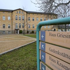 Die Gedenkstätte für Opfer der NS-"Euthanasie" Bernburg. Hier wurden von 1940 bis 1943 Tausende Patientinnen und Patienten aus H