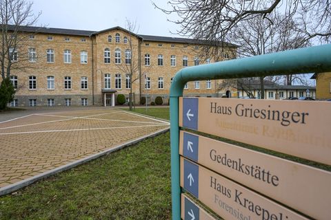 Die Gedenkstätte für Opfer der NS-"Euthanasie" Bernburg. Hier wurden von 1940 bis 1943 Tausende Patientinnen und Patienten aus H