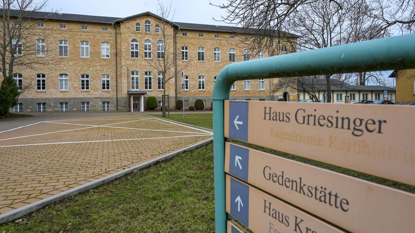 Die Gedenkstätte für Opfer der NS-"Euthanasie" Bernburg. Hier wurden von 1940 bis 1943 Tausende Patientinnen und Patienten aus H