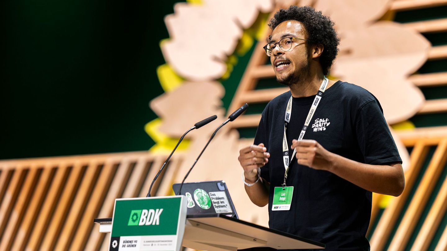 Entschuldigte sich nach dem umstrittenen Video: Grüne-Jugend-Chef Luis Bobga. (Archivbild) Foto: Michael Matthey/dpa