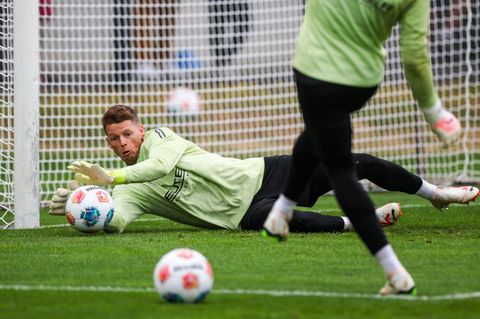 Gladbachs Torhüter Omlin wechselt auf Leihbasis nach Leverkusen. (Archivbild) Foto: Christoph Reichwein/dpa