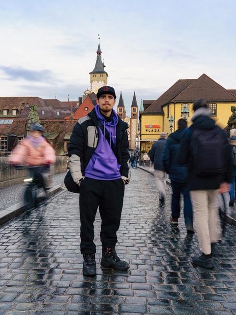 Paul auf der alten Mainbrücke