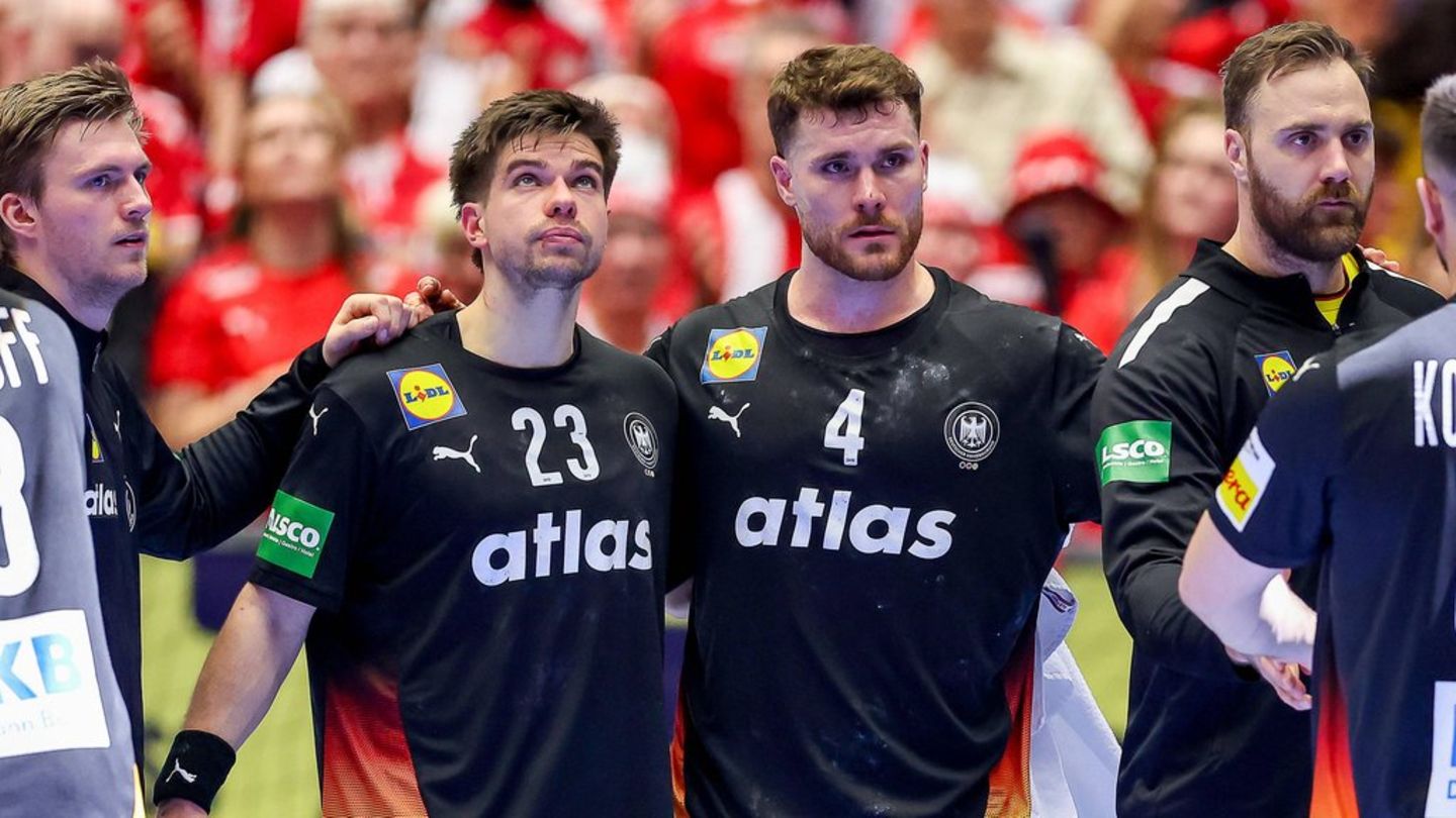 Bei den deutschen Handballern herrschte Enttäuschung nach ihrer Niederlage gegen Dänemark. Am Mittwoch haben sie noch im Spiel