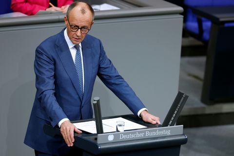 Kanzler Merz im Bundestag