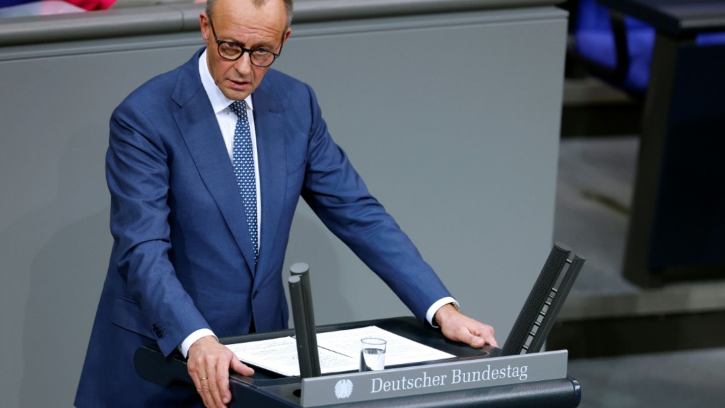 Kanzler Merz im Bundestag