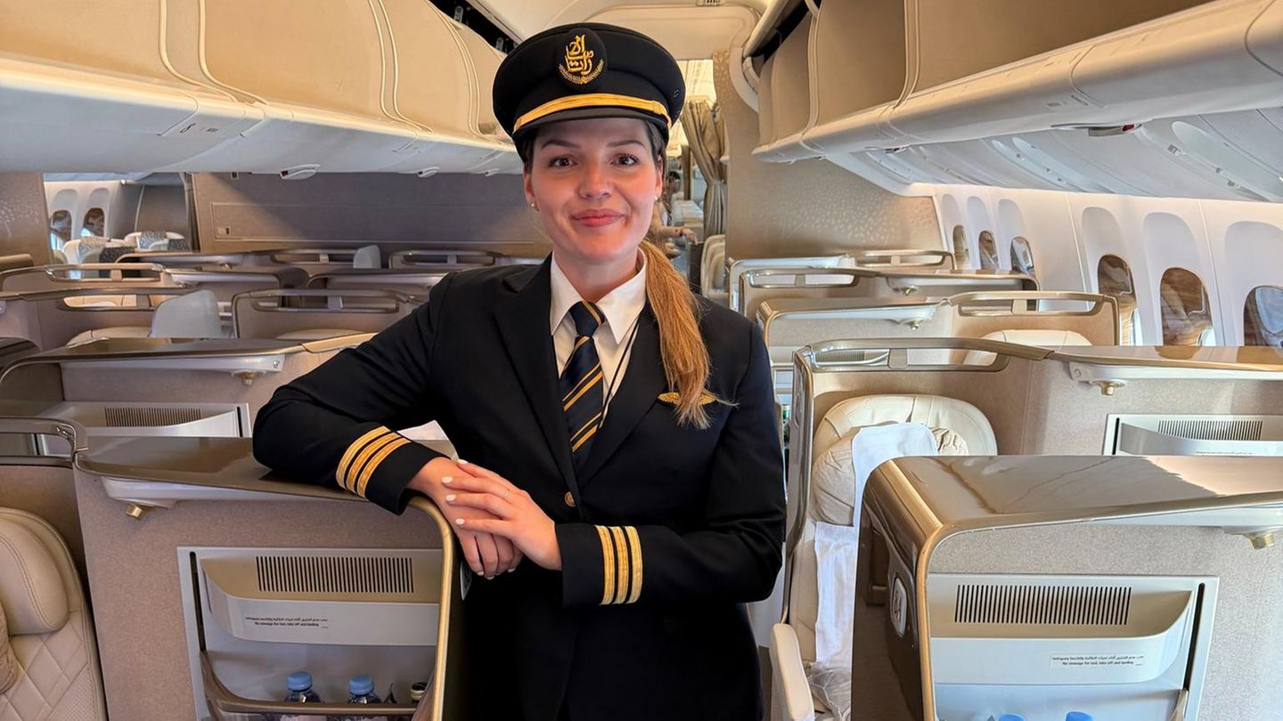 Emirates-Pilotin Ludwig