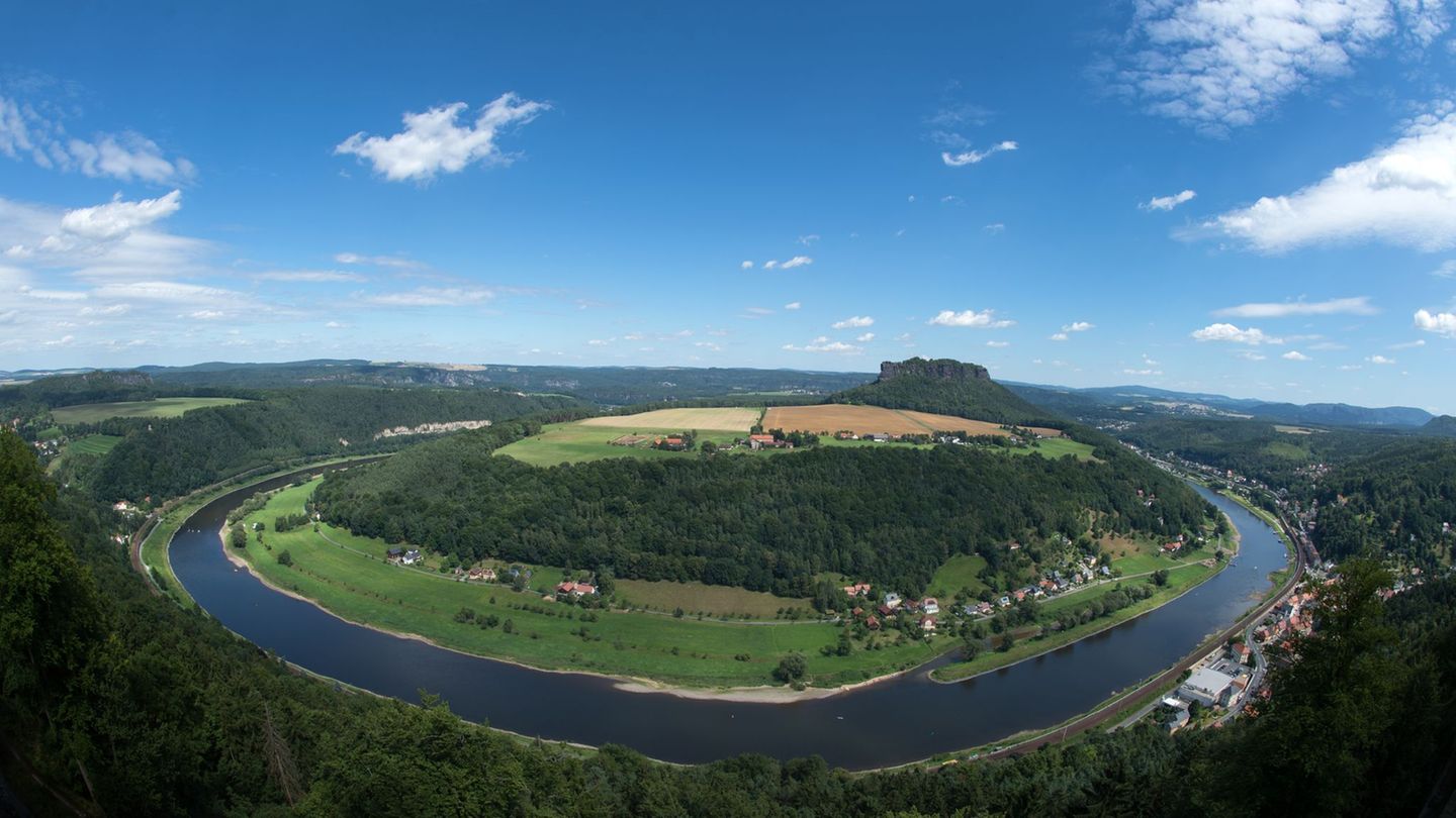 Der BUND untersucht in einem Projekt trockene Lebensräume im sächsischen Elbtal (Archivbild). Foto: picture alliance / Arno Burg