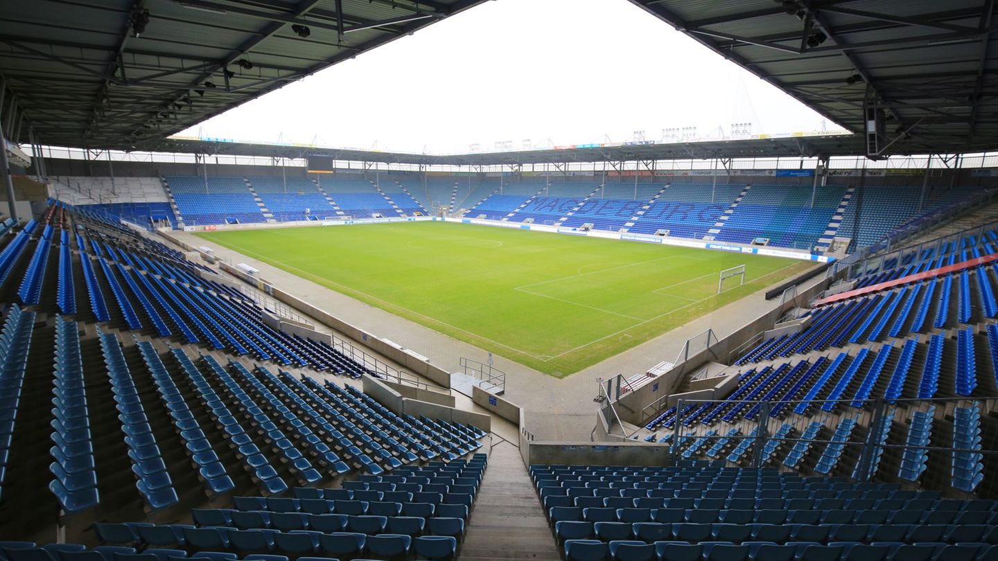 Drohen dem 1. FC Magdeburg nach dem Gewaltausbruch am vergangenen Wochenende Geisterspiele? (Archivbild) Foto: Peter Gercke/dpa-