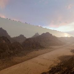 So hätte "The Line" aussehen sollen: 170 Kilometer lang, Platz für mehrere Millionen Menschen