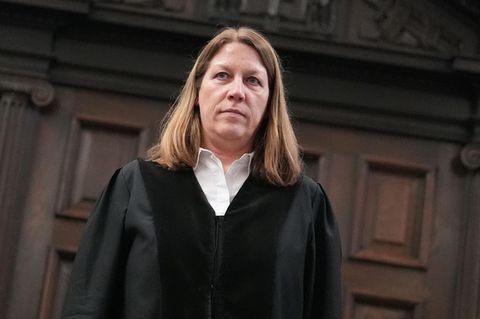 Isabel Hildebrandt, Vorsitzende Richterin am Landgericht Hamburg, verhandelt den Block-Prozess