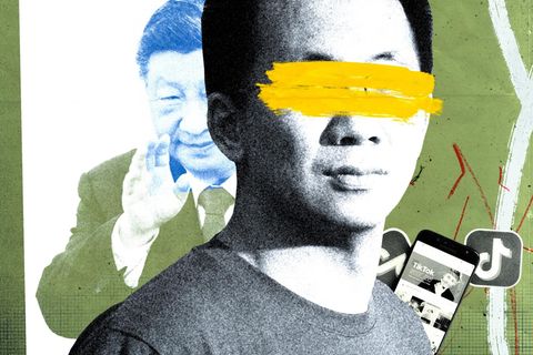 Collage mit Zhang Yiming — Der Gründer von Bytedance, dem Mutterkonzern von Tiktok