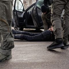 Arizona: Agenten der Border Patrol nehmen eine Person fest (Archivbild)