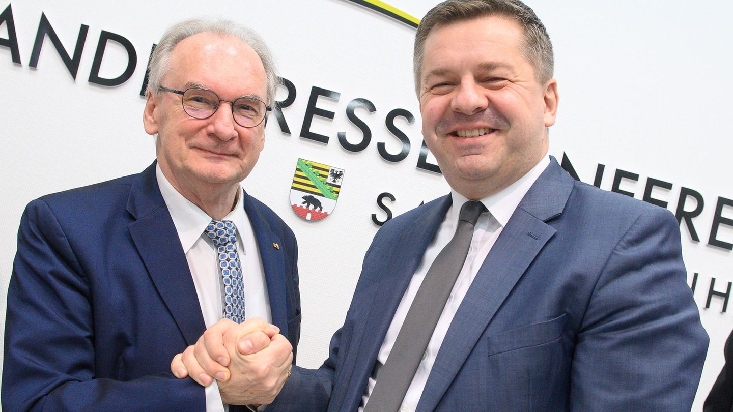 Gelingt die Übergabe von Reiner Haseloff (CDU) an Sven Schulze (CDU)? (Archivbild) Foto: Klaus-Dietmar Gabbert/dpa