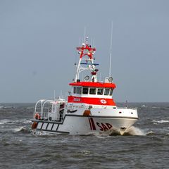 Die Seenotretter suchten stundenlang nach dem Vermissten vor Cuxhaven