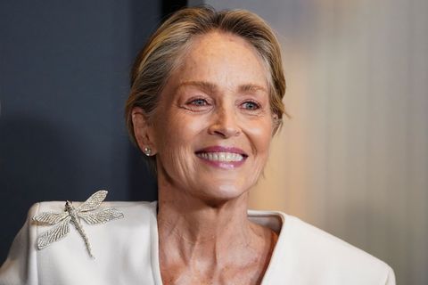 US-Filmstar Sharon Stone ("Basic Instinct") begleitet den österreichischen Süßwaren-Unternehmer Karl Guschlbauer zum Wiener Oper