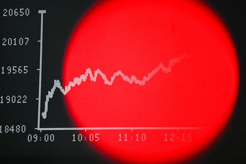 Bafin-Präsident Branson: "Das Potenzial für plötzliche Markt- und Preiskorrekturen ist hoch." (Symbolbild) Foto: Arne Dedert/dpa