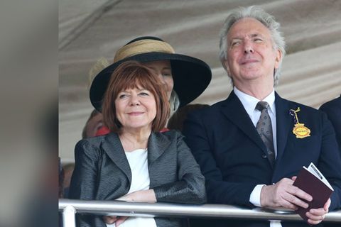 Rima Horton lebte von 1977 bis zu seinem Tod mit Alan Rickman zusammen.