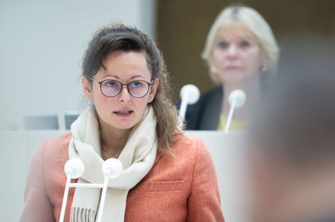 Brandenburgs Agrarministerin Hanka Mittelstädt (SPD) geht auf die Pläne der EU für die Förderung der Bauern ein. Foto: Soeren St