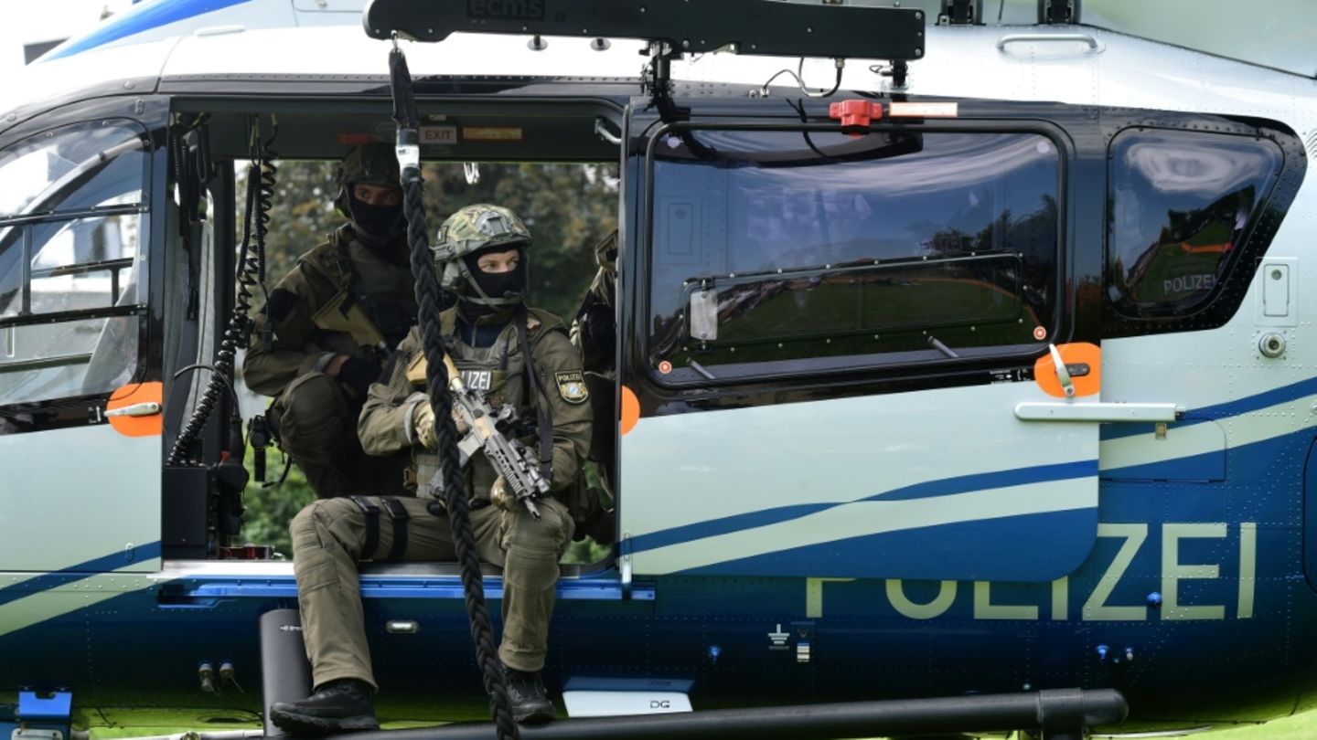 Spezialkräfte der bayerischen Polizei