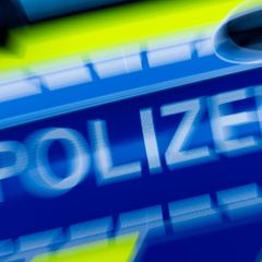 Ein Polizeiauto in Essen