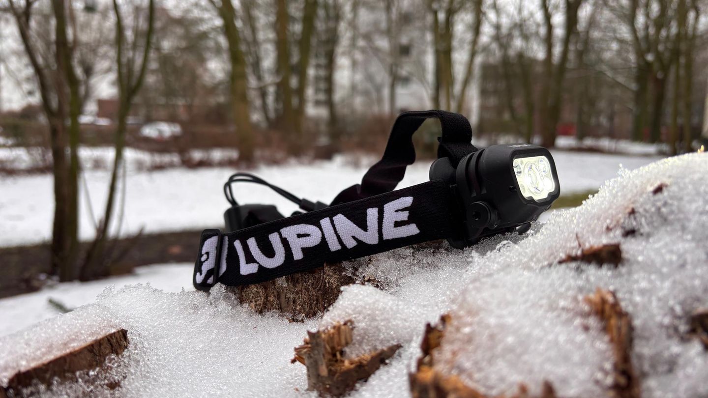 stern Stirnlampen-Test: Lupine Penta Pro