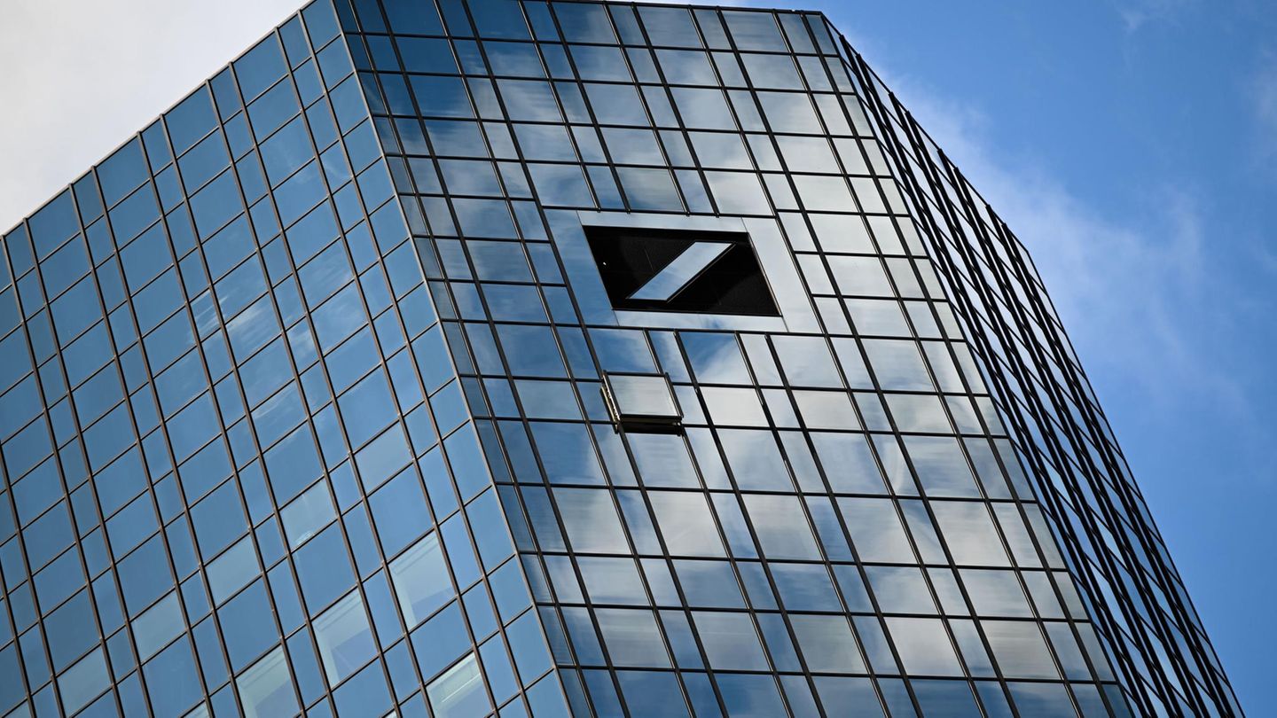 Die Zentrale der Deutschen Bank in Frankfurt am Main