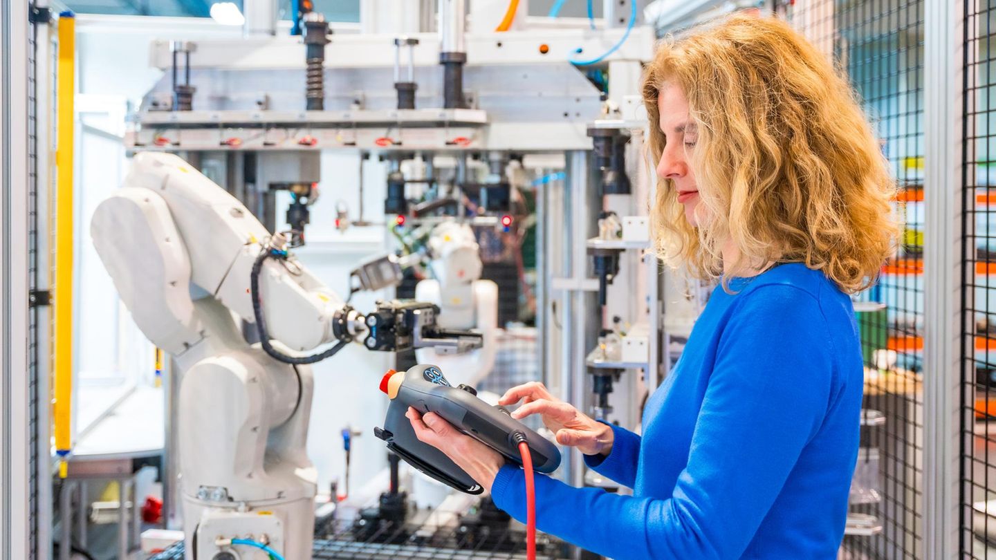 In vielen technischen MINT-Berufen sind Frauen weiter klar in der Unterzahl