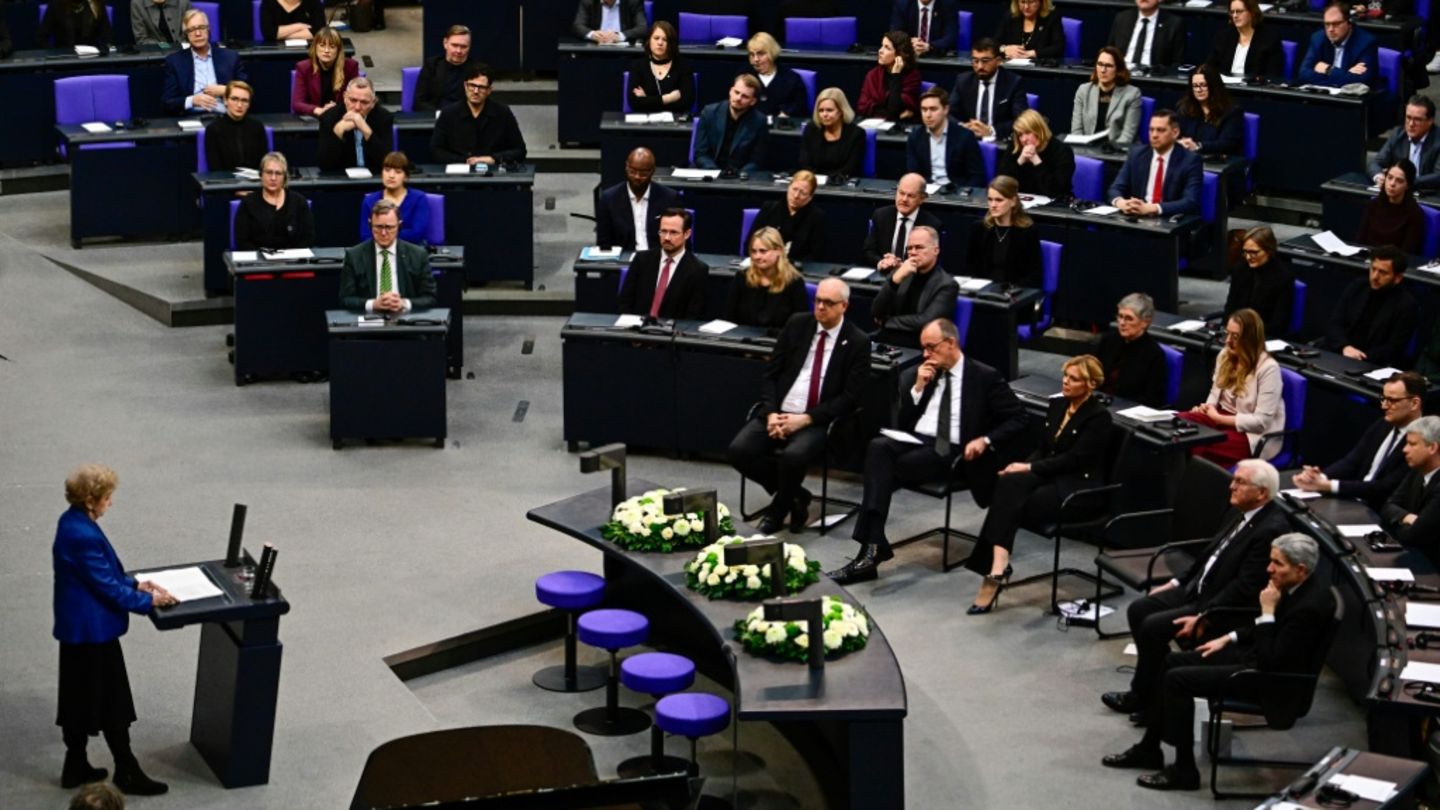 Tova Friedman im Bundestag