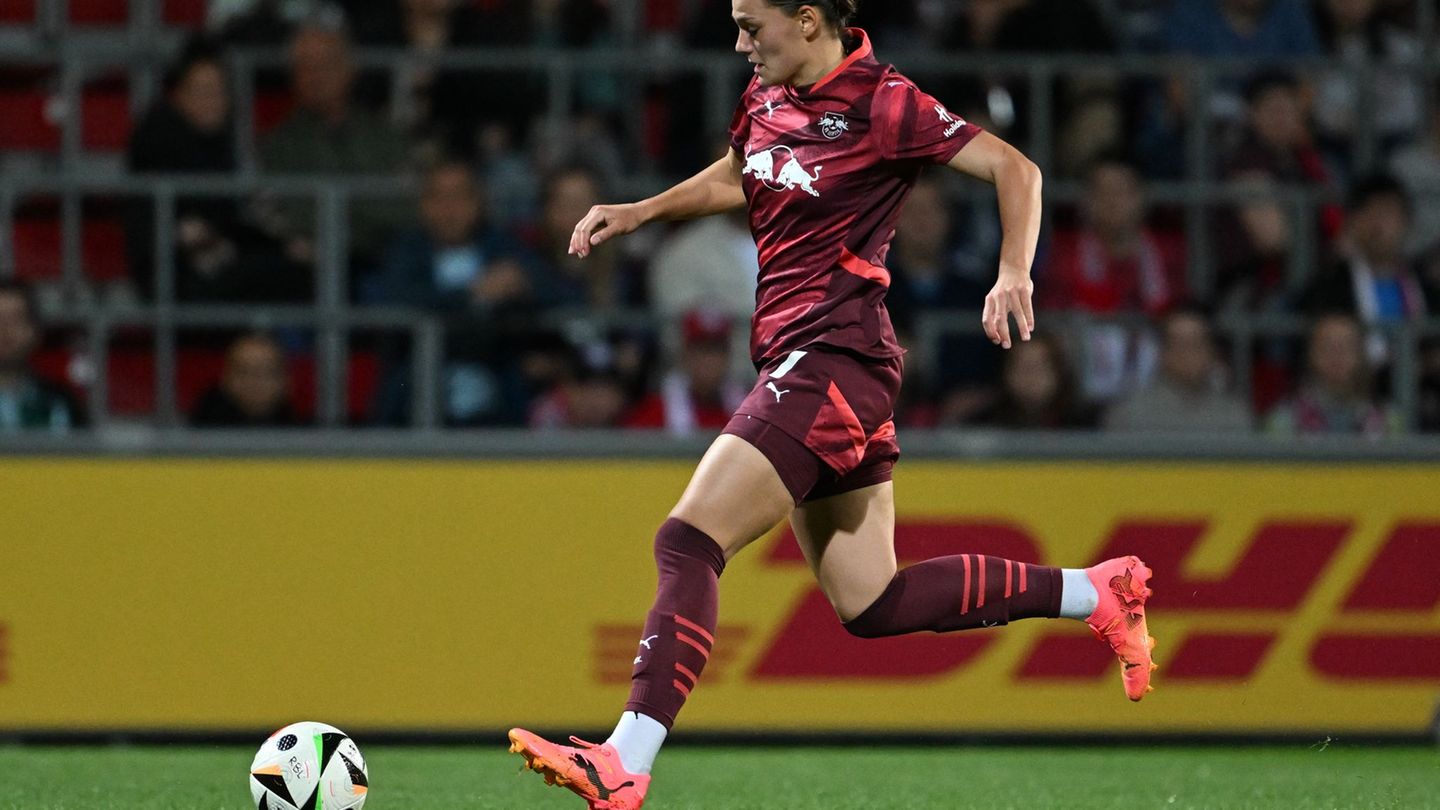Leipzigs Giovanna Hoffmann wird RB Leipzig zum Saisonende verlassen. (Archivbild) Foto: Hendrik Schmidt/dpa