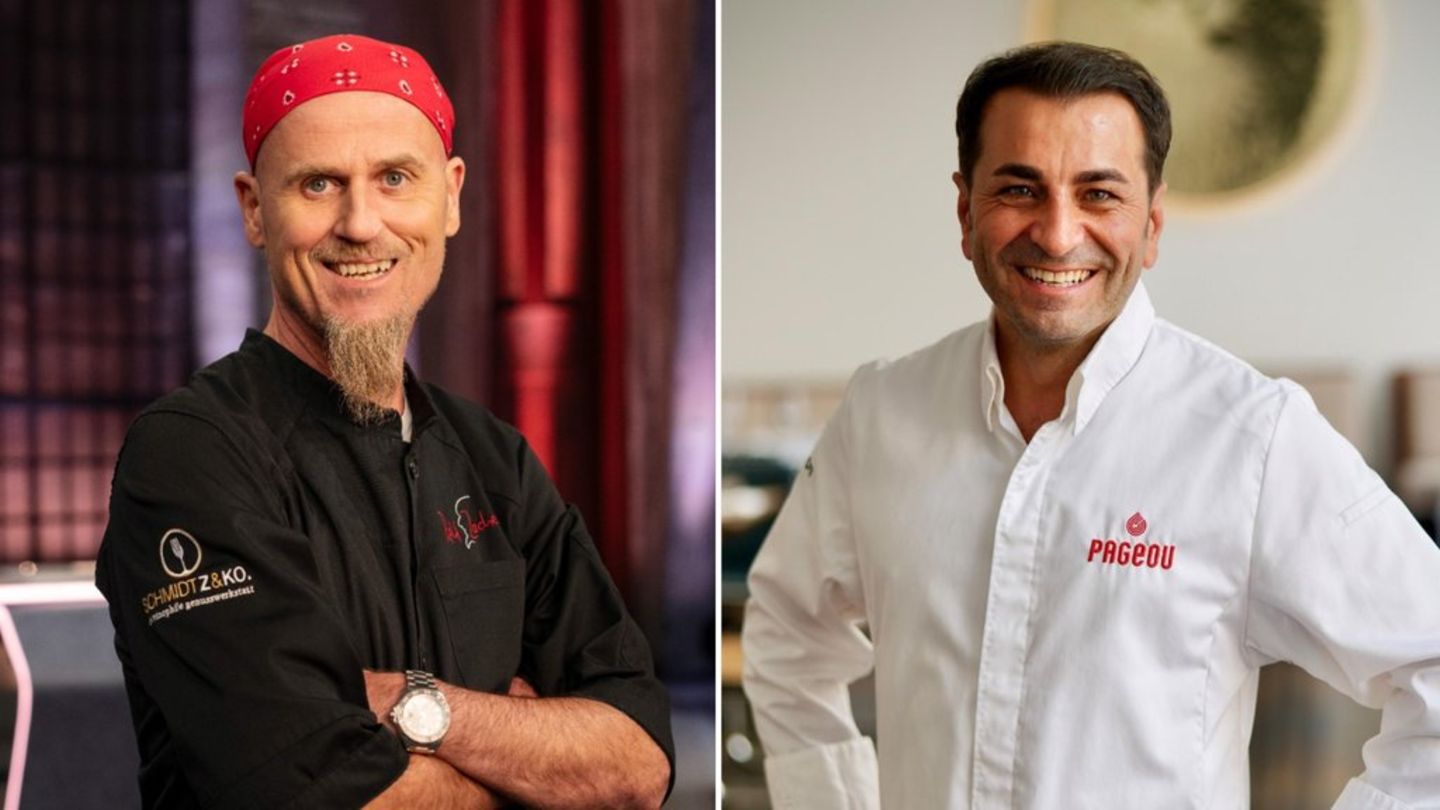 Ralf Zacherl (l.) oder Ali Güngörmüş sind bei der "Das perfekte Dinner"-Jubiläumswoche im Einsatz.